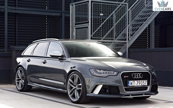 Audi RS6 cena 229000 przebieg: 100000, rok produkcji 2014 z Sobótka małe 704